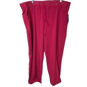 Urbane Performance Women's Knit Waist Cargo Jogger Scrub Pant (Size PXXL)